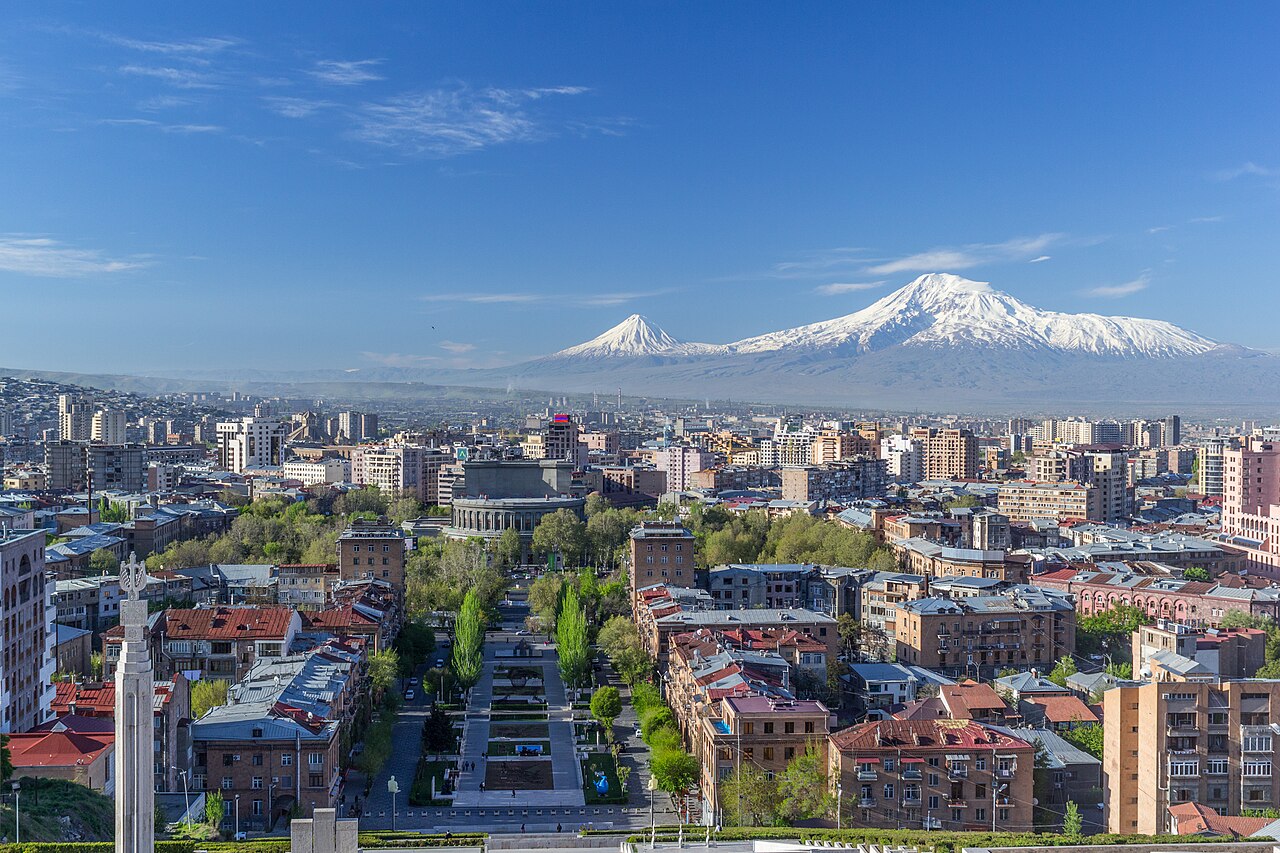 Hora Ararat nad Jerevanem